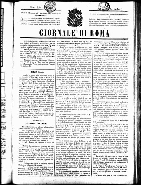 Giornale di Roma