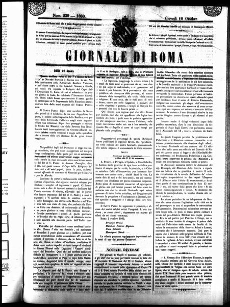 Giornale di Roma