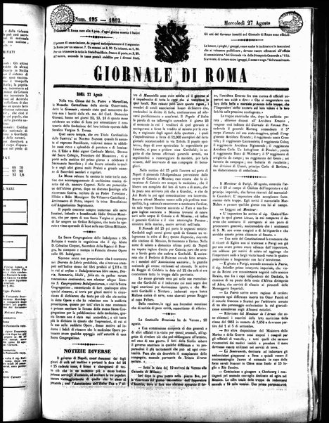 Giornale di Roma