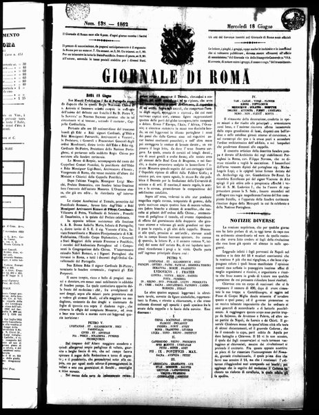 Giornale di Roma