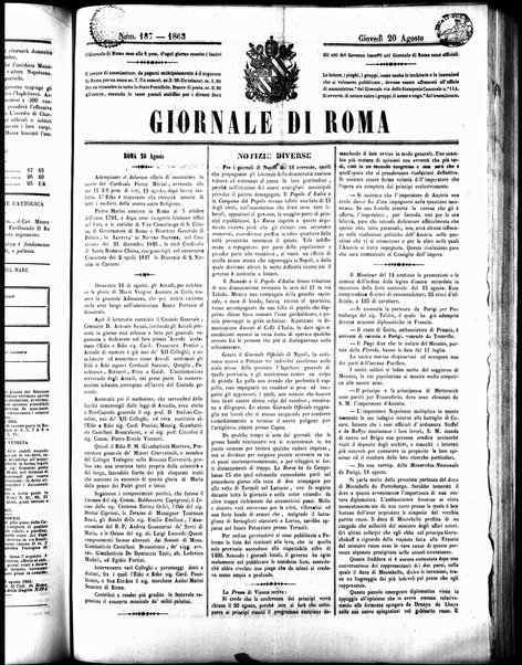 Giornale di Roma