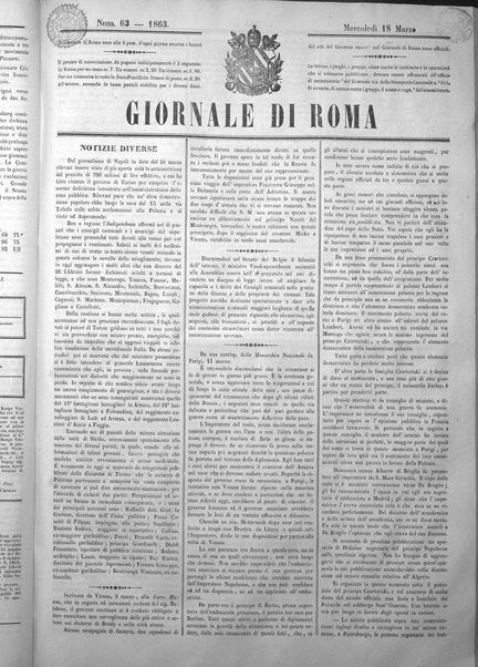 Giornale di Roma