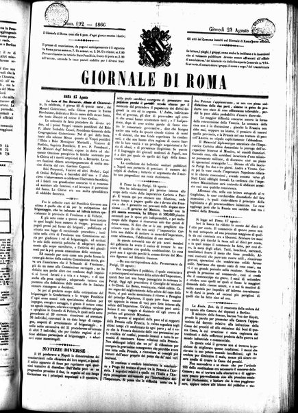 Giornale di Roma