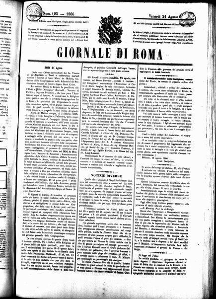 Giornale di Roma