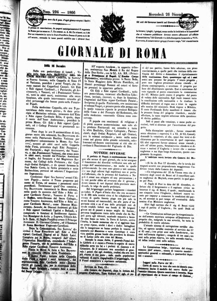 Giornale di Roma