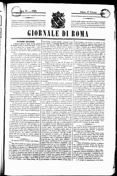 Giornale di Roma