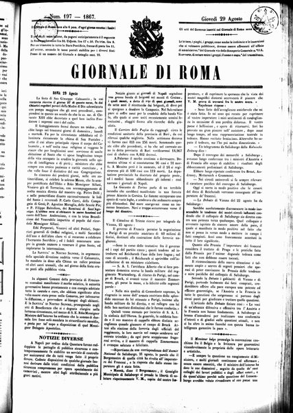 Giornale di Roma