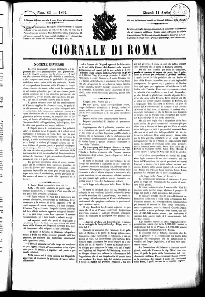 Giornale di Roma