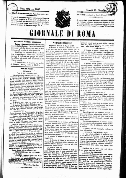 Giornale di Roma