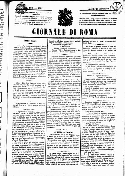 Giornale di Roma