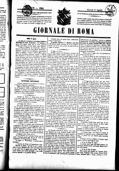 Giornale di Roma