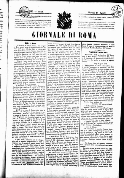 Giornale di Roma