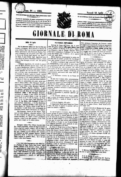 Giornale di Roma