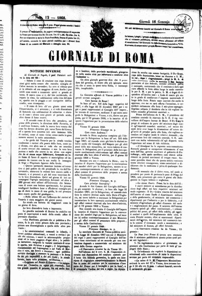 Giornale di Roma