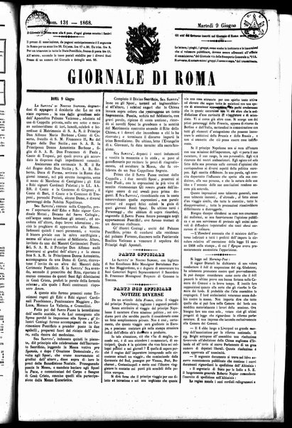 Giornale di Roma