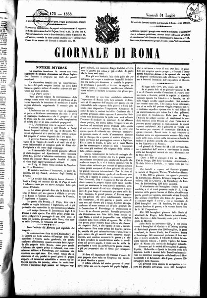 Giornale di Roma