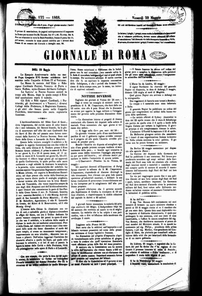 Giornale di Roma