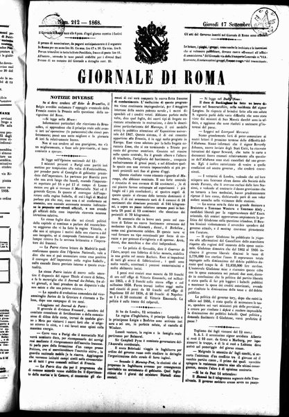 Giornale di Roma