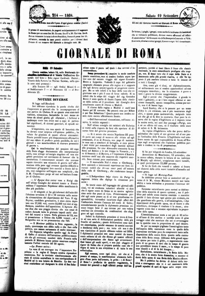 Giornale di Roma