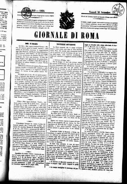 Giornale di Roma