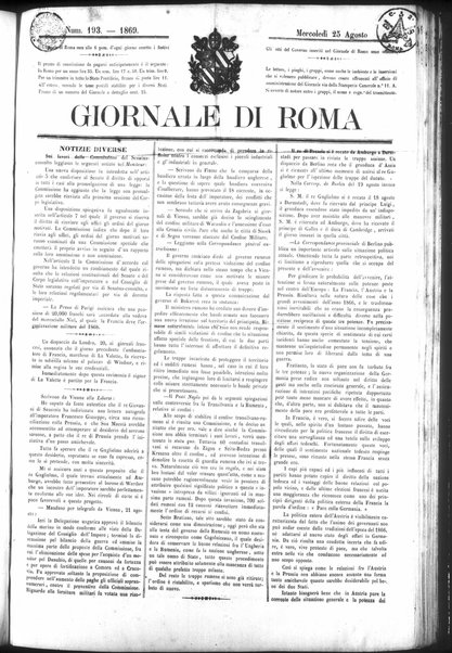 Giornale di Roma