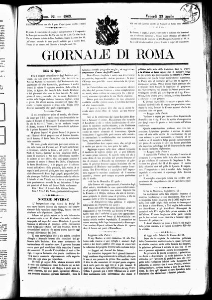 Giornale di Roma