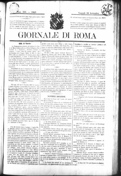 Giornale di Roma