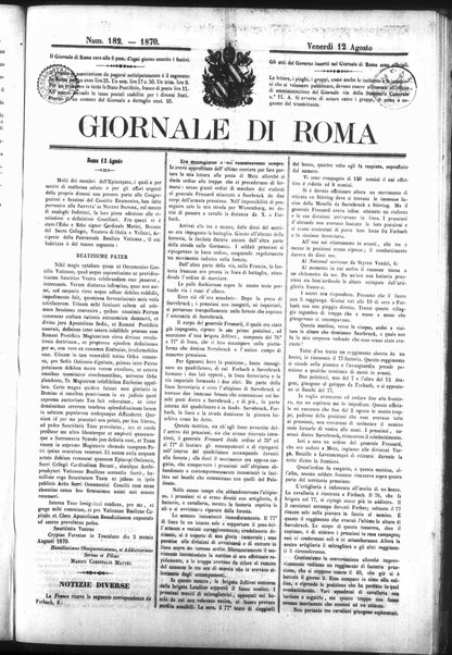 Giornale di Roma