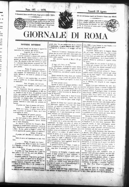 Giornale di Roma