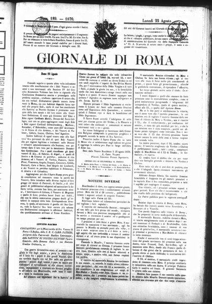 Giornale di Roma