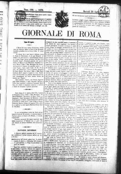 Giornale di Roma