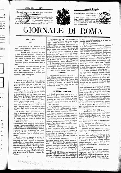 Giornale di Roma