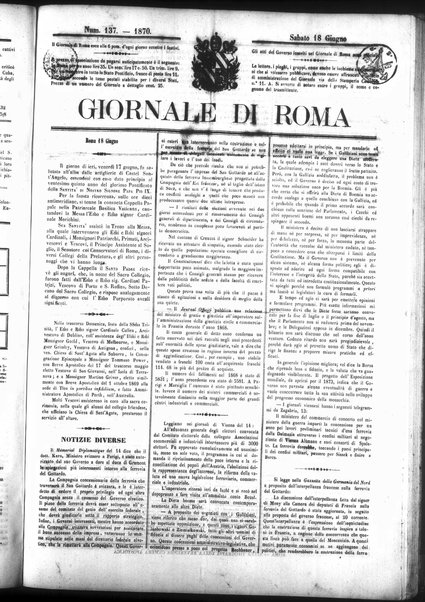 Giornale di Roma