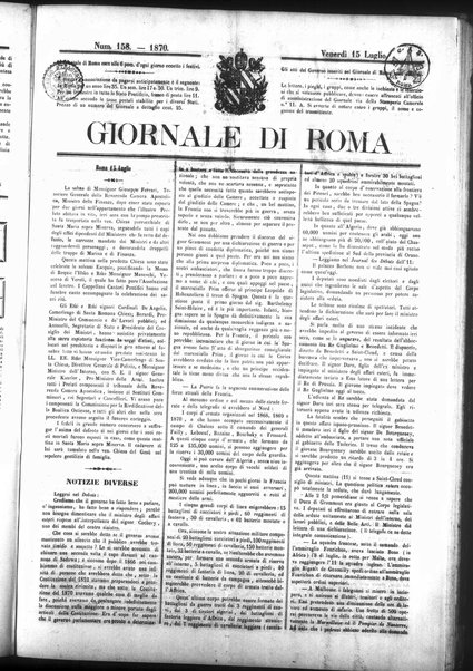 Giornale di Roma