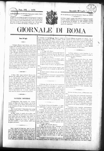 Giornale di Roma