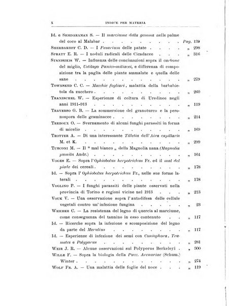 Rivista di patologia vegetale