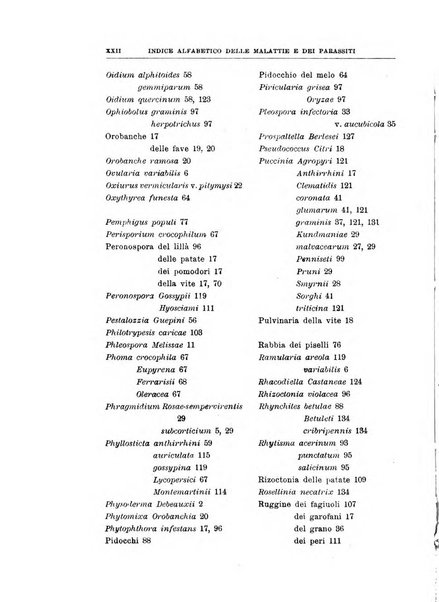 Rivista di patologia vegetale