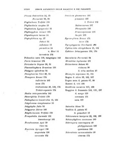 Rivista di patologia vegetale