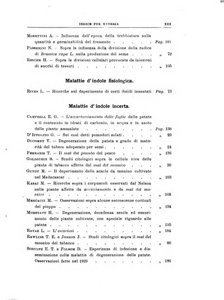 Rivista di patologia vegetale