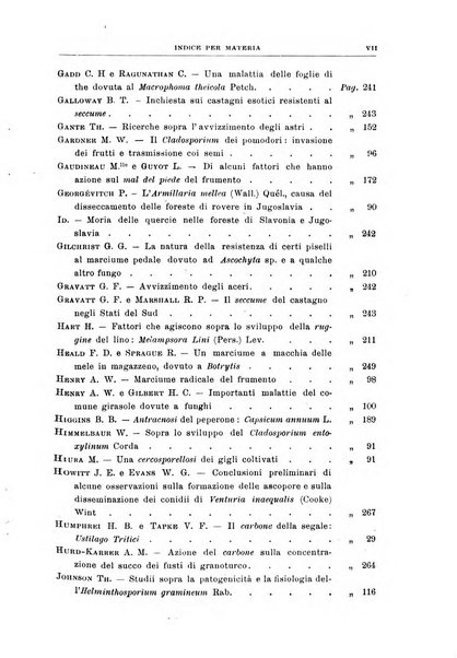 Rivista di patologia vegetale