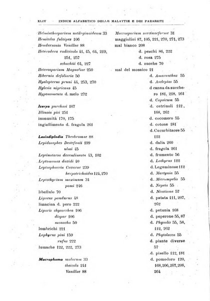 Rivista di patologia vegetale