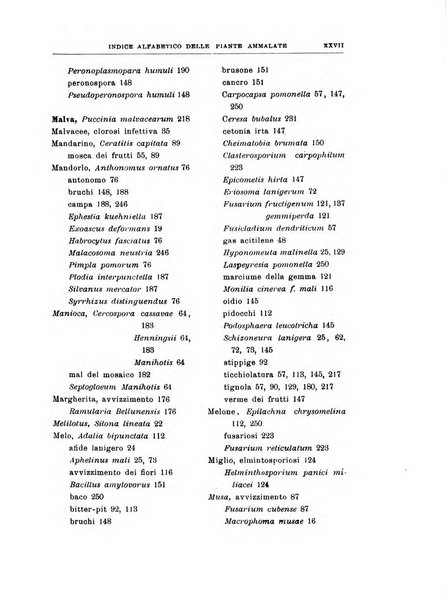 Rivista di patologia vegetale