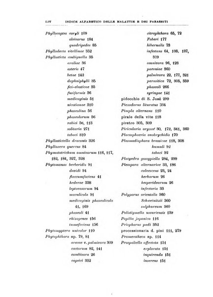 Rivista di patologia vegetale