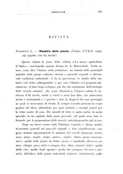 Rivista di patologia vegetale