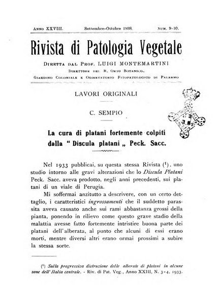 Rivista di patologia vegetale