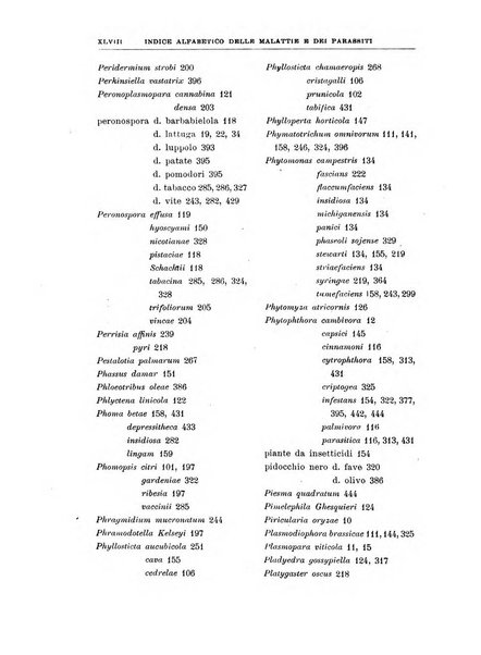 Rivista di patologia vegetale