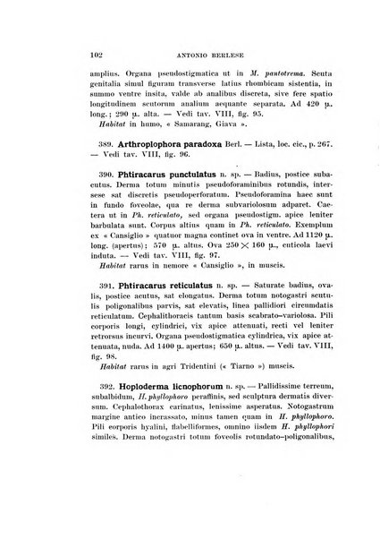 Redia giornale di entomologia pubblicato dalla R. Stazione di entomologia agraria