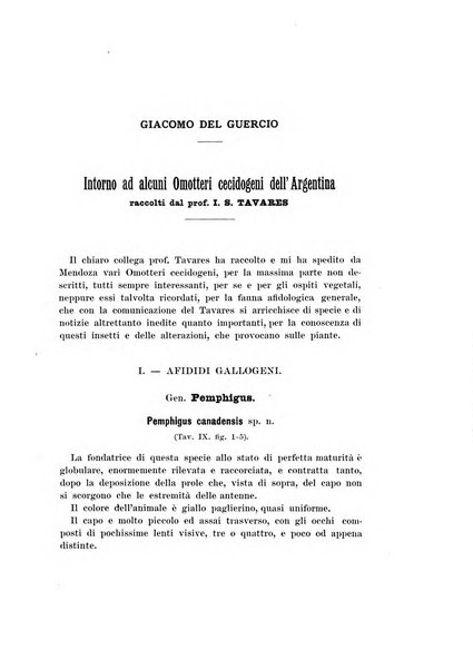 Redia giornale di entomologia pubblicato dalla R. Stazione di entomologia agraria