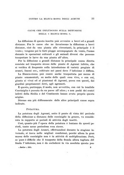 Redia giornale di entomologia pubblicato dalla R. Stazione di entomologia agraria