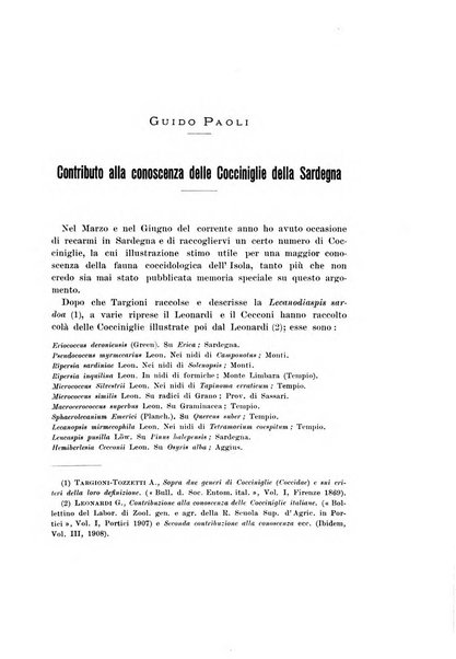 Redia giornale di entomologia pubblicato dalla R. Stazione di entomologia agraria